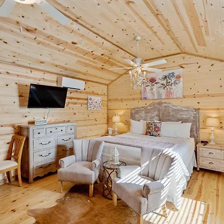 Fancy Cabin Right On Main St!